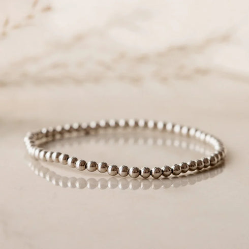 Sterling Intention Stretch 5mm Bracelet